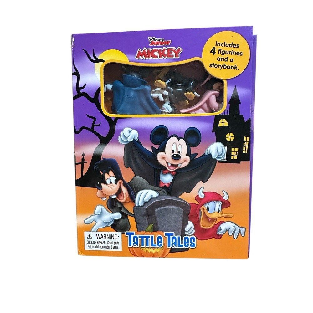 Disney Junior Mickey Halloween Tattle‎ Tales - Activity Books for kids